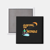 Aimant Surfer Sur Les Vents (Recto/Verso)