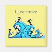 Aimant Surfers Partout Thunder_Cove (Devant)