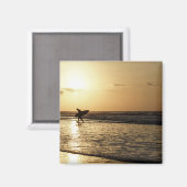 Aimant Surfeur matinal (Recto/Verso)