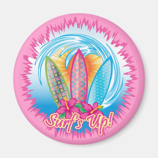 Aimant Surf's up (Devant)