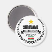Aimant Suriname (Recto/Verso)