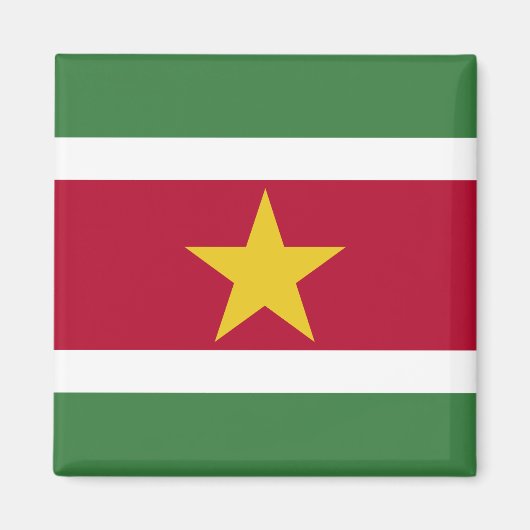 Aimant Suriname Flag (Devant)