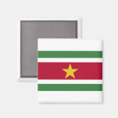 Aimant Suriname Flag (Recto/Verso)