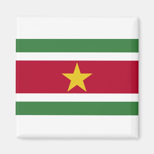 Aimant Suriname Flag (Devant)