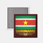 Aimant "Suriname Pride" (Recto/Verso)