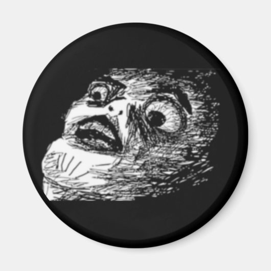 Aimant Surprise face comique (Devant)