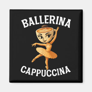 Aimant Surreal Italian Brainrot mème Ballerina Cappuccina