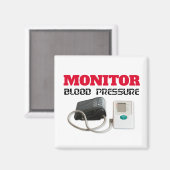 Aimant Surveillance de la pression sanguine (Recto/Verso)
