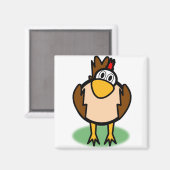 Aimant Surveillance du Rooster (Recto/Verso)