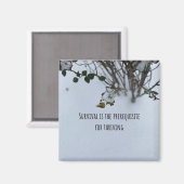 Aimant Survie à l'aimant de citation mignon prospère (Recto/Verso)