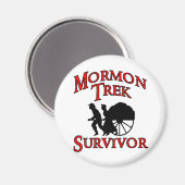 Aimant survivant de mormon trek (Recto/Verso)