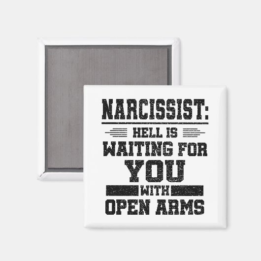 Aimant Survivant de Narcissist (Recto/Verso)