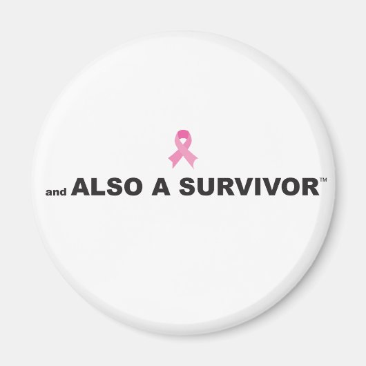 Aimant survivant du cancer du sein (Devant)