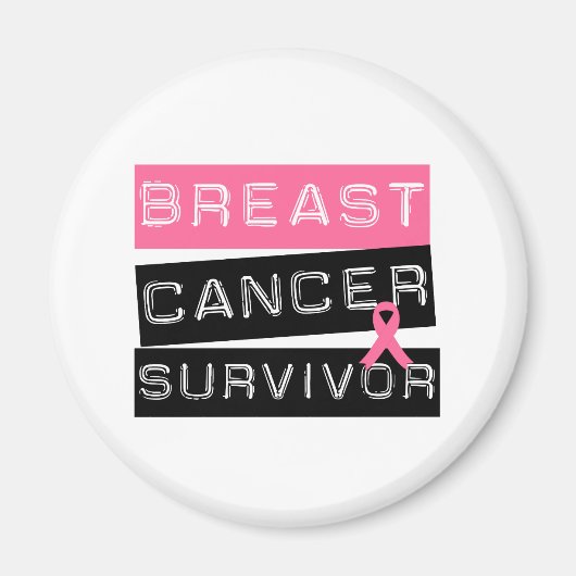Aimant Survivant du cancer du sein (Devant)