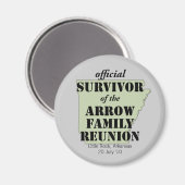 Aimant Survivant officiel (Recto/Verso)