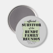 Aimant Survivant officiel (Recto/Verso)