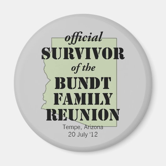 Aimant Survivant officiel (Devant)