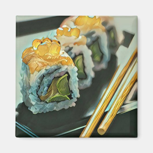 Aimant sushi japonais (Devant)