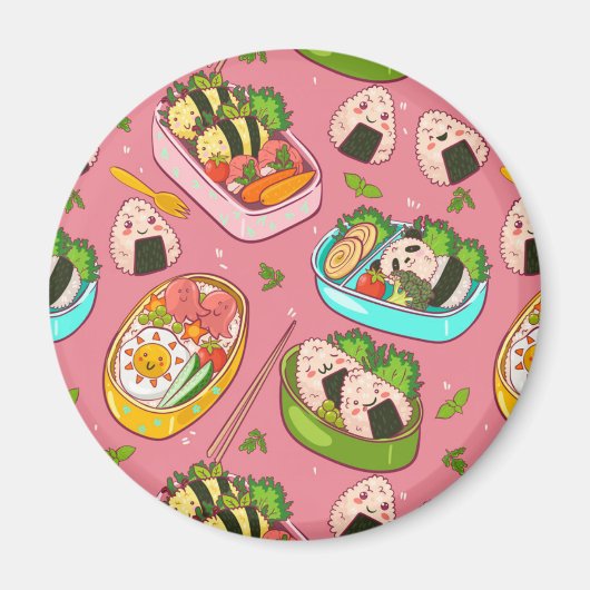 Aimant Sushi mignon (Devant)