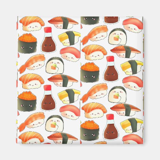 Aimant Sushi Mignon (Devant)
