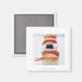 Aimant Sushi, Nigiri, gros plan (Recto/Verso)