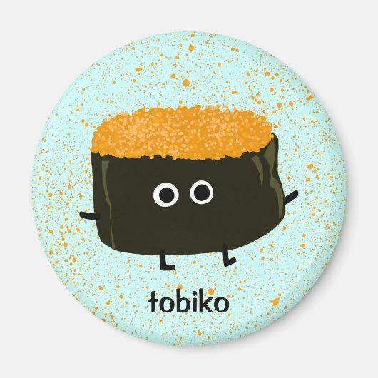 Aimant Sushi Tobiko (Devant)