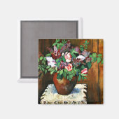 Aimant Suzanne Valadon - Vase des fleurs, 1921 (Recto/Verso)