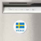 Aimant Sverige och Svenska Flagga (In Situ (Lave-vaisselle))