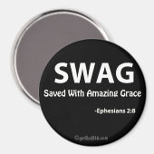 Aimant SWAG gotGod316.com Écriture (Recto/Verso)