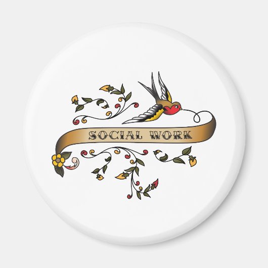 Aimant Swallow and Soll with Social Work (Devant)