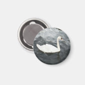 Aimant Swan impressionniste (Recto/Verso)