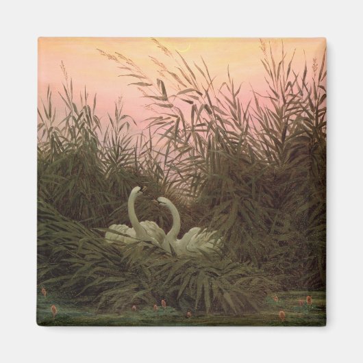Aimant Swans in the Reeds, c.1820 (Devant)