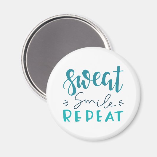 Aimant Sweat Smile Repeat (Recto/Verso)