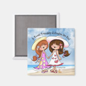 Aimant Sweendship Art Magents par Dina Gerner (Recto/Verso)