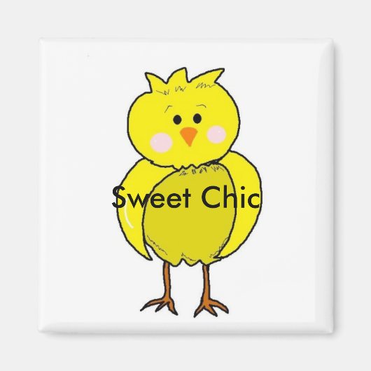 Aimant Sweet Chic (Devant)