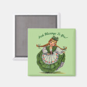 Aimant Sweet Irish Miss (Recto/Verso)