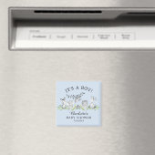 Aimant Sweet Safari Animaux Baby shower Favoriser l'aiman (In Situ (Lave-vaisselle))