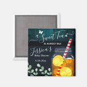 Aimant Sweet Tea Baby shower Fête Cadeau Favoriser (Recto/Verso)