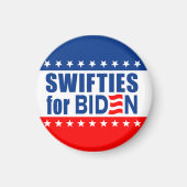 Aimant "SWIFTIES for BIDEN" (Devant)