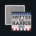 Aimant Swifties for Kamala Harris 2024 Vote Support<br><div class="desc">Swifties pour Kamala Harris 2024 Vote Support Harris</div>
