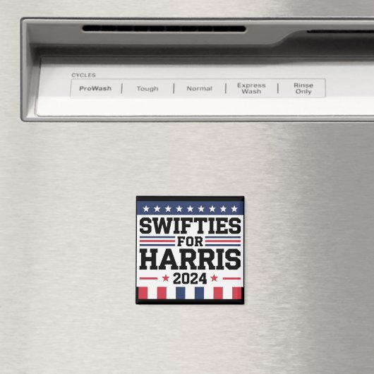 Aimant Swifties for Kamala Harris 2024 Vote Support (In Situ (Lave-vaisselle))