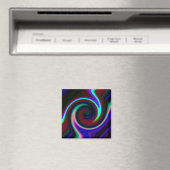 Aimant Swirl Retro Neon (In Situ (Lave-vaisselle))