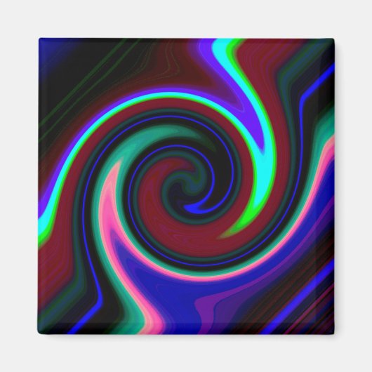 Aimant Swirl Retro Neon (Devant)