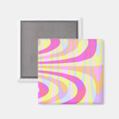 Aimant Swirls des années 70 (Recto/Verso)