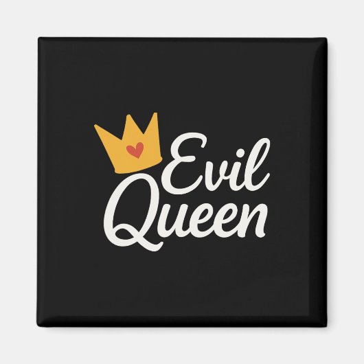 Aimant Sy Evil Queen Crown drôle Costume (Devant)