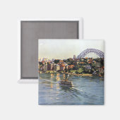 Aimant Sydney Harbour Australie (Recto/Verso)