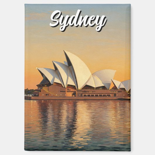 Aimant Sydney Opera House Australie Travel (Recto)