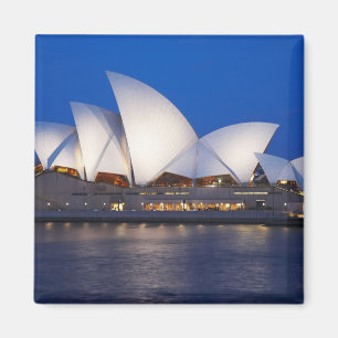 Aimant Sydney Opera House la nuit, Sydney, Nouvelle-Galle