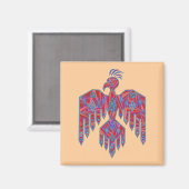 Aimant Symbole amant amérindien Z Thunderbird (Recto/Verso)