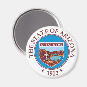 Aimant Symbole Arizona (Recto/Verso)